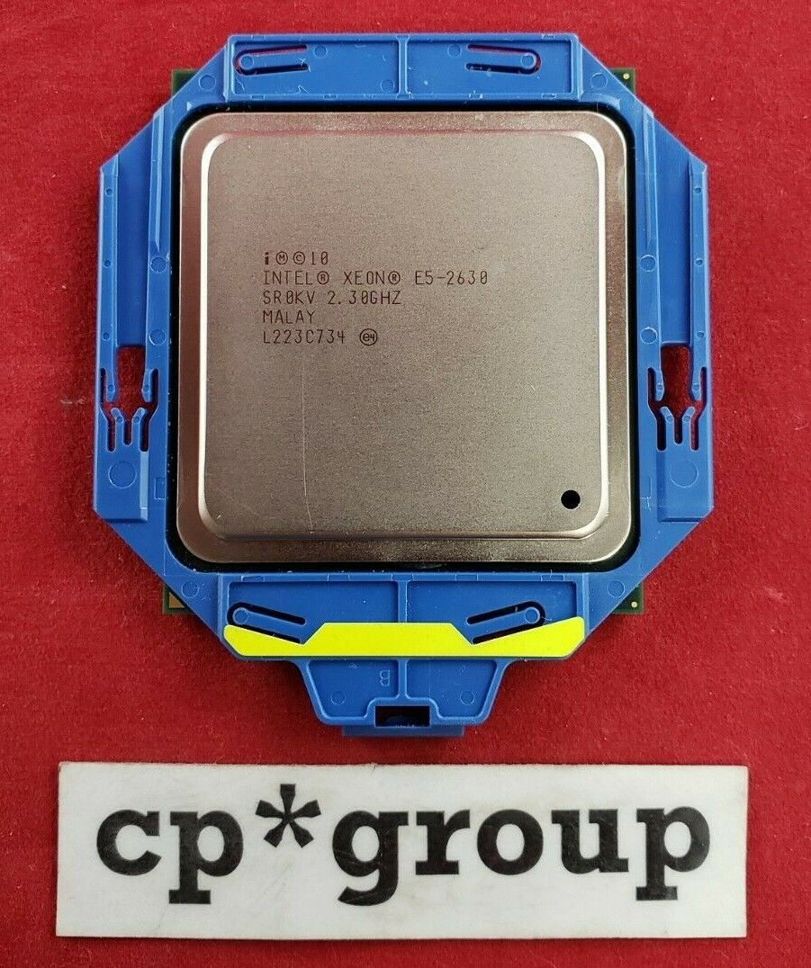 LOT OF 10 Intel Xeon E5-2630 2.3GHz 15MB LGA2011 6-Core CPU Processor SR0KV