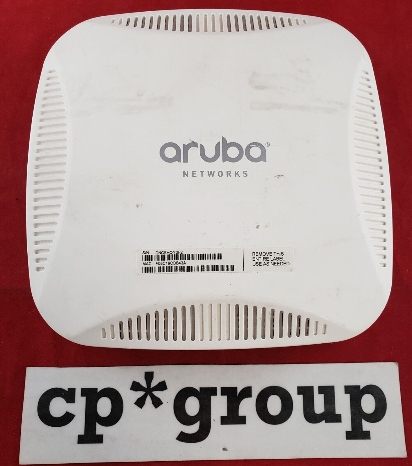 LOT OF 2 Aruba Dual Band IEEE 300MBit/s 802.11n Remote Access Point RAP-109-US