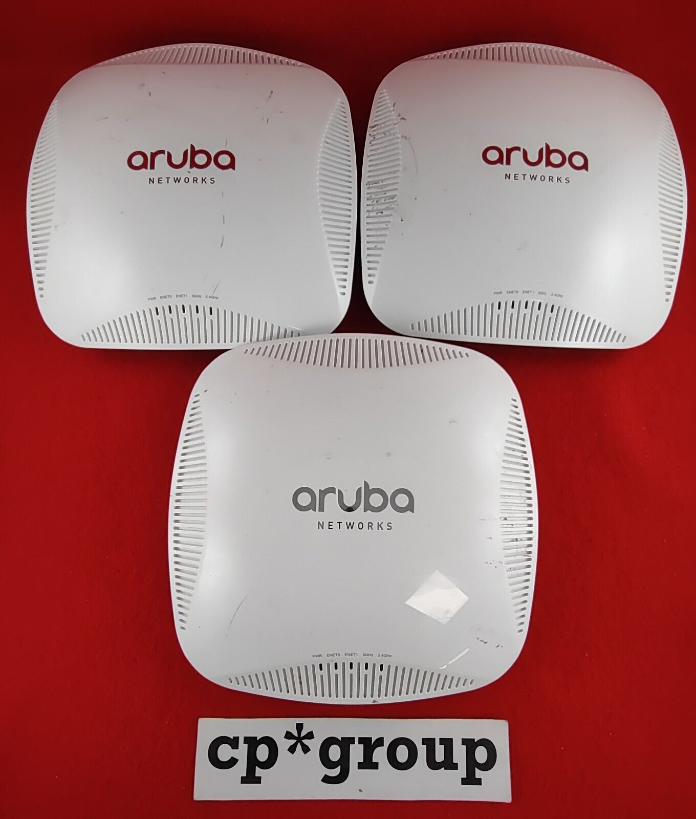 LOT OF 3 Aruba APIN0225 802.11ac Dual Band 3X3 MIMO Wireless Access Point