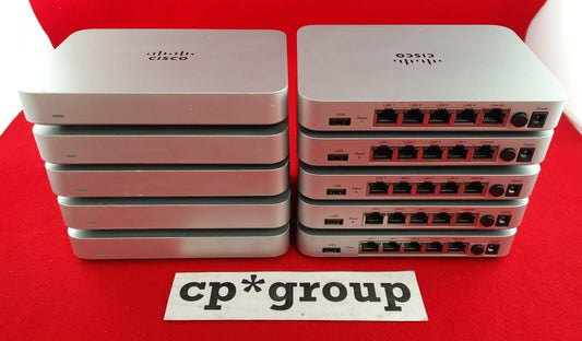 LOT OF 10 Meraki Z1 Cloud Managed Teleworker Gateway Wireless Router (UNCLAIMED)