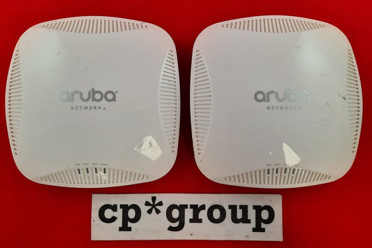 LOT OF 2 Aruba APIN0205 802.11ac Dual Band 2X2 MIMO Wireless Access Point AP-205