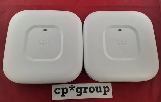 LOT OF 2 Cisco Aironet 2702I Dual Band Wireless Access Point AIR-CAP2702I-B-K9