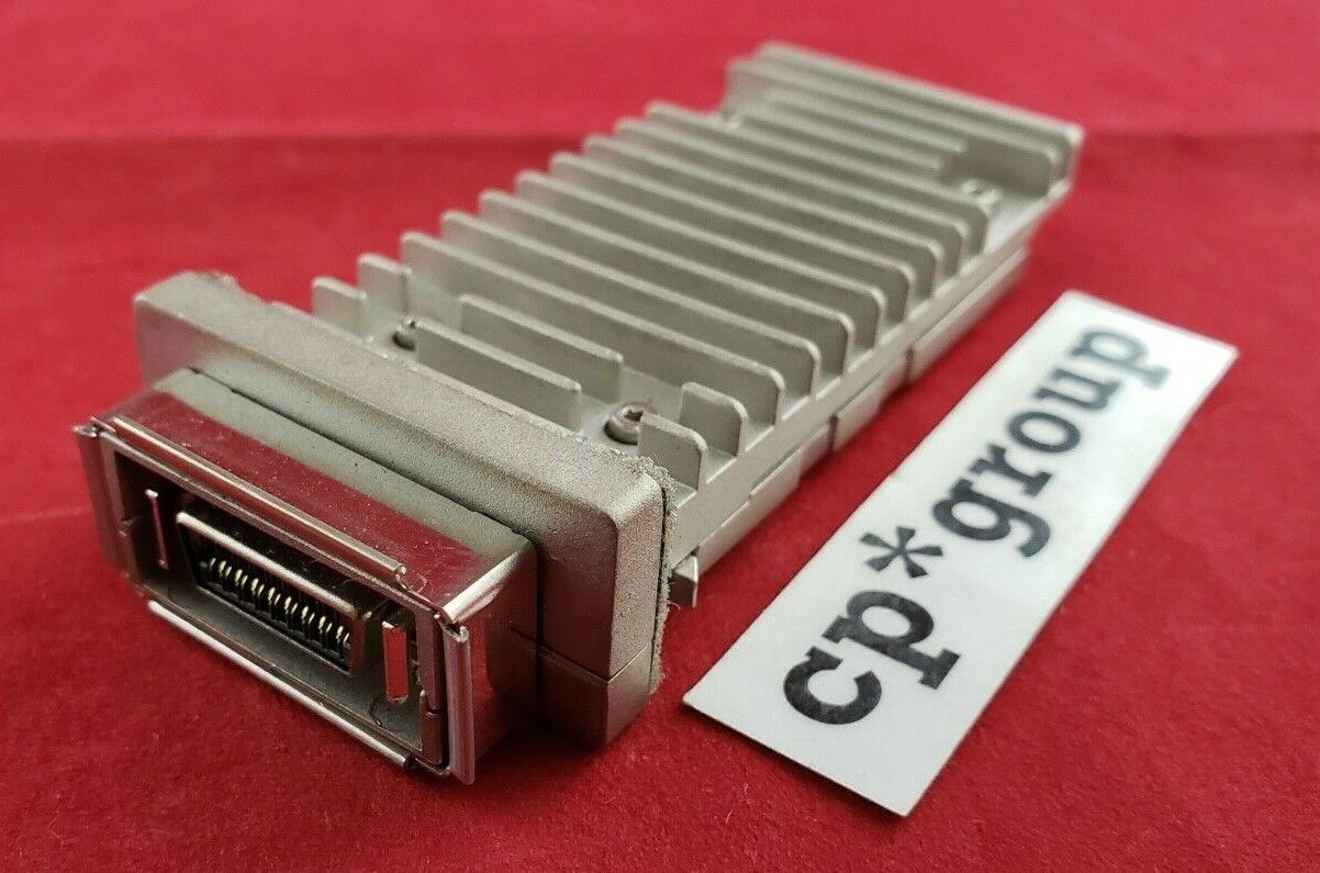 LOT OF 2 Cisco 10Gb/s SMF 15m Duplex SC Connector X2 Transceiver DS-X2-FC10G-CX4