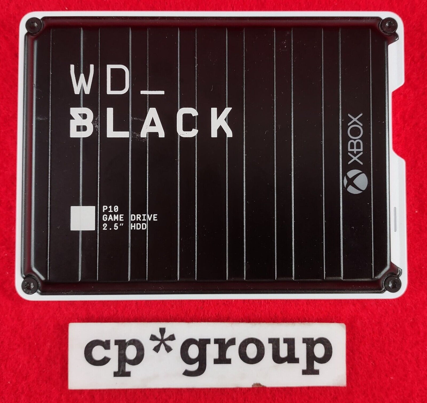 WD-BLACK P10 2TB External Game Drive 2.5" HDD for XBOX WDBA6U0020BBK *READ*