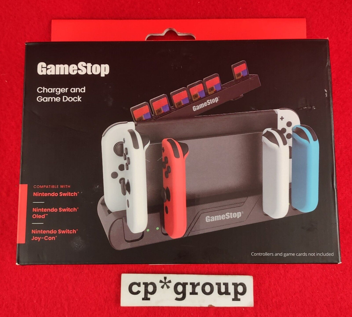 GameStop Charger & Game Dock for Nintendo Switch