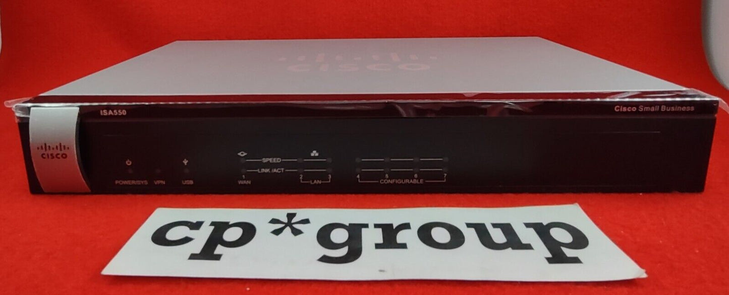 Cisco ISA550-K9 Small Business 6-Port GbE Integrated Security Appliance