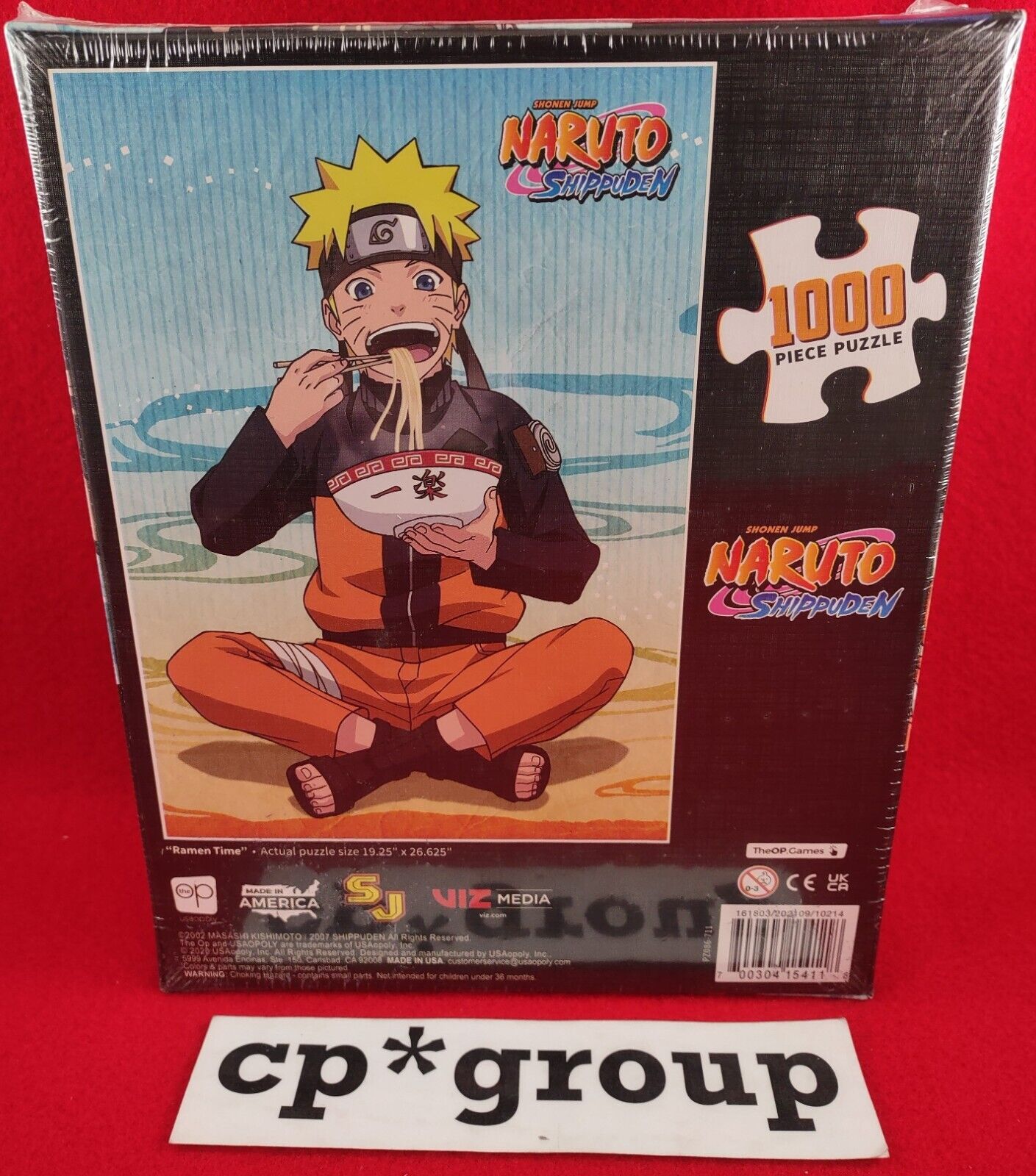 Naruto Shippuden Shonen Jump "Ramen Time" 1000 Piece Puzzle PZ086-711