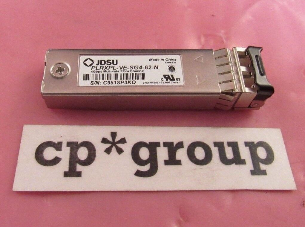 LOT OF 3 JDSU 4Gbps 850nm MMF Fiber Optic SFP Transceiver PLRXPL-VE-SG4-62-N