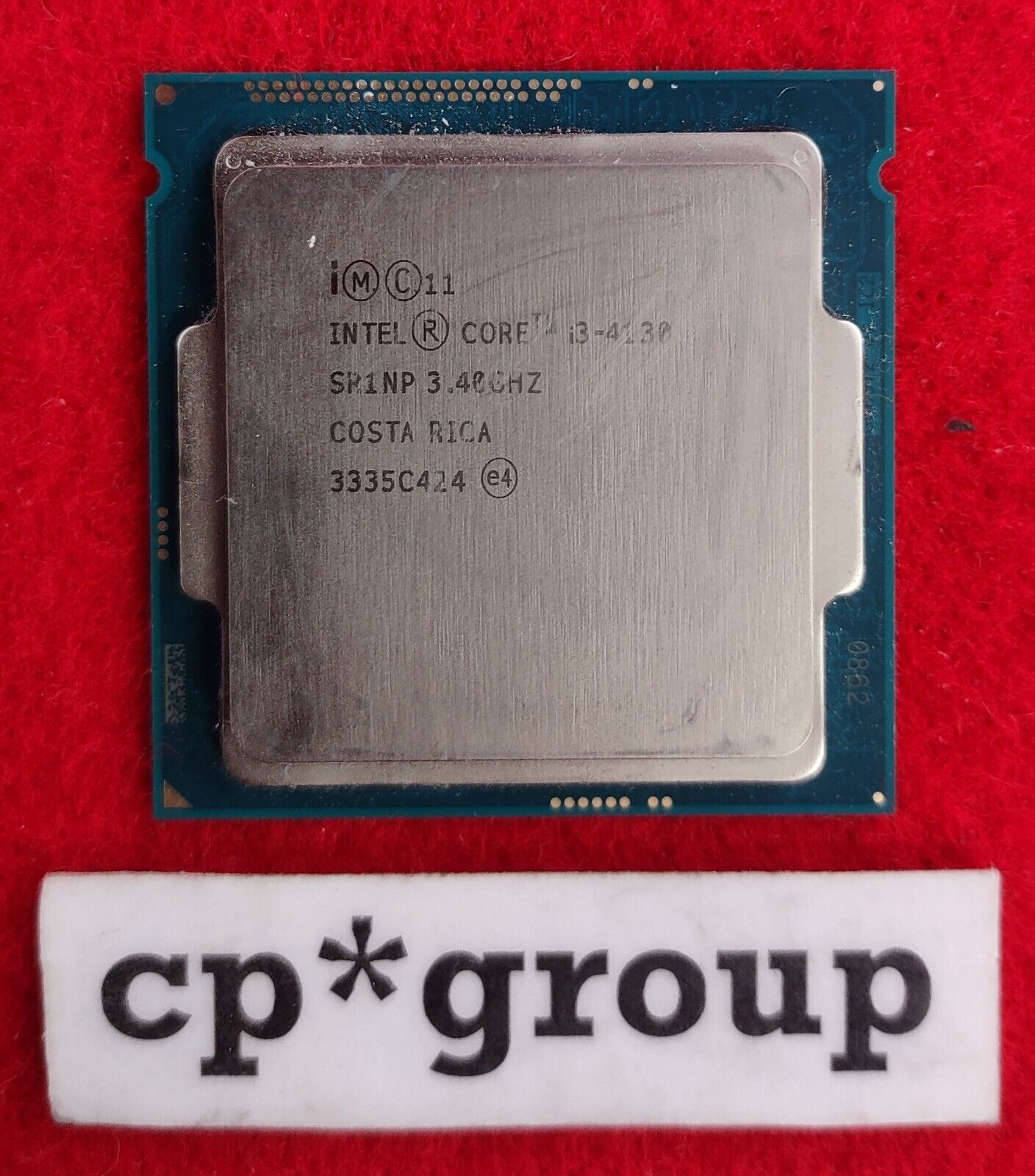 LOT OF 20 Intel Core i3-4130 3.40GHz 3MB LGA1150 Dual Core CPU Processors SR1NP