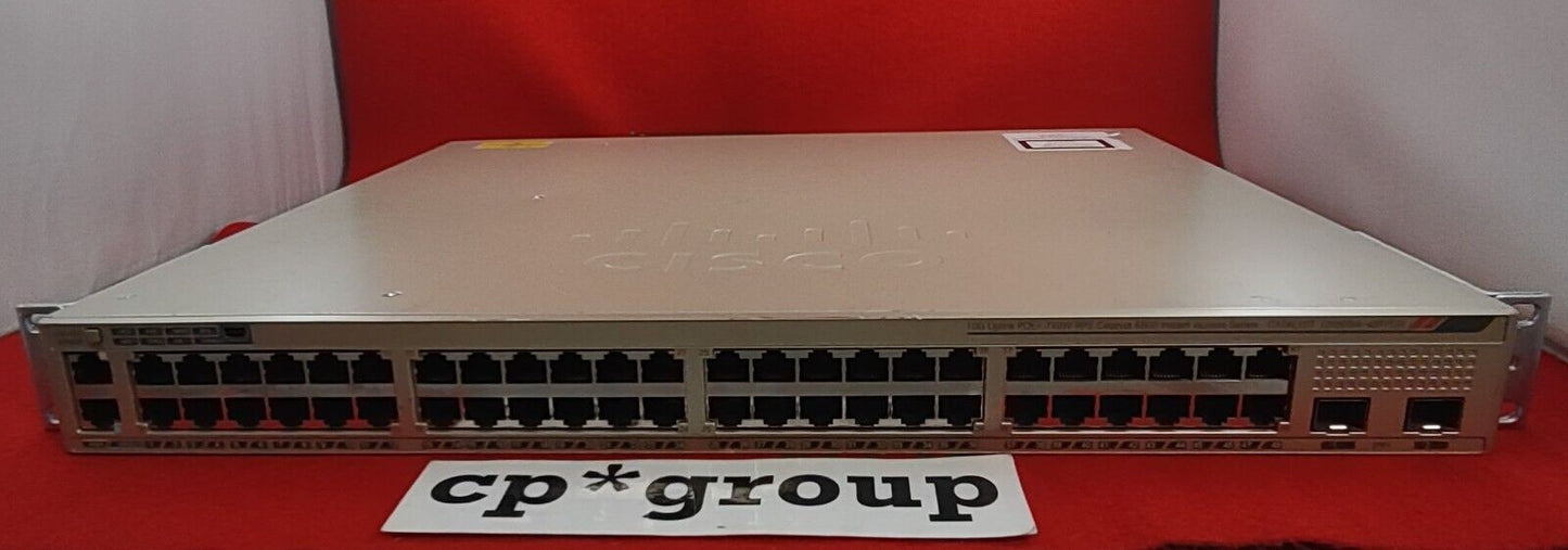 Cisco Catalyst 6800 48-Port PoE+ GbE & 2-Port SFP+ Network Switch C6800IA-48FPDR