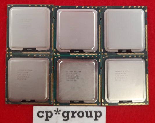 LOT OF 6 Intel Xeon E5540 2.53GHz 8MB LGA1366 4-Core CPU Processor SLBF6