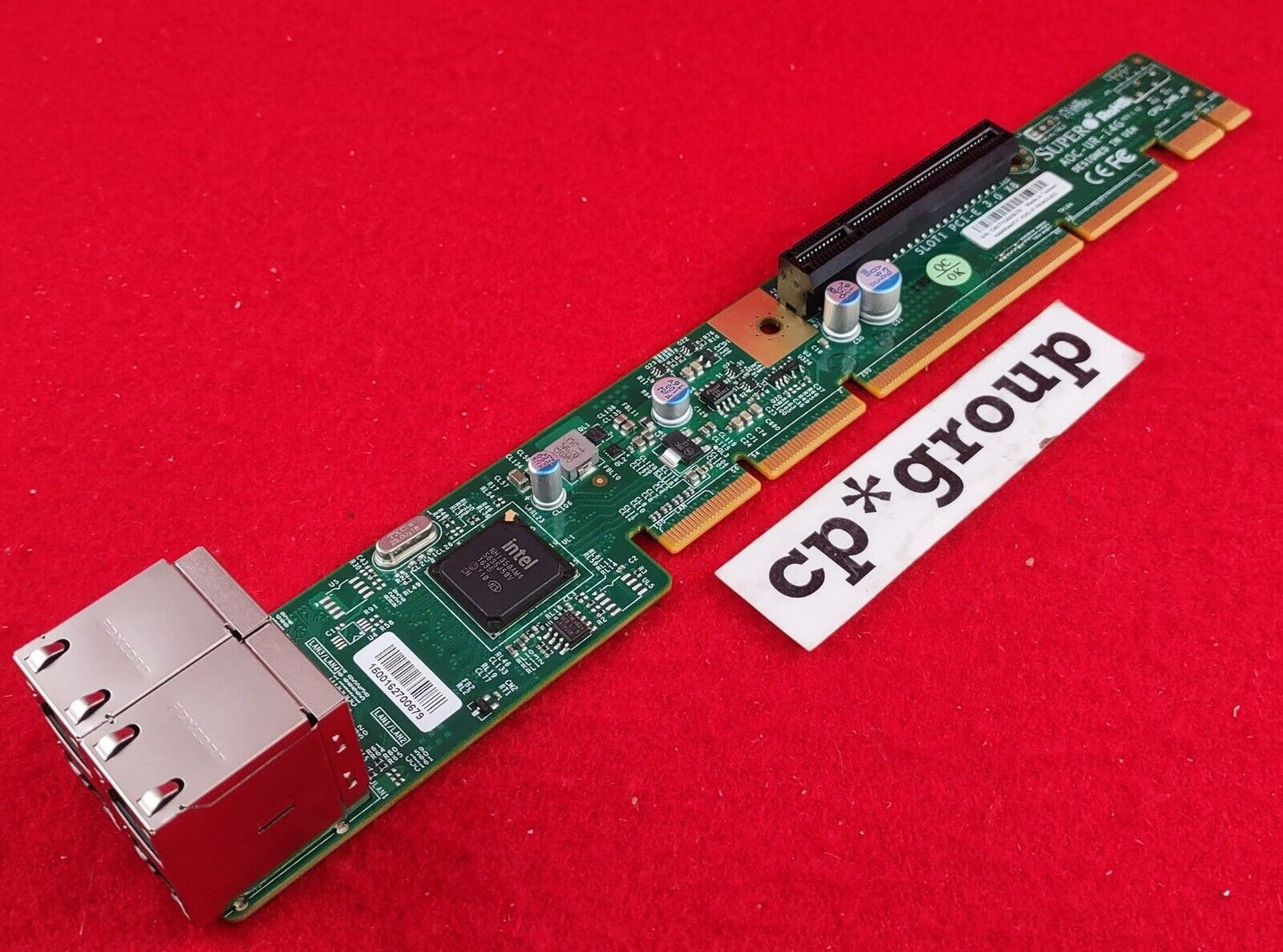 Supermicro 4-Port GbE Ultra Riser Card PCI-e 3.0 x 8 AOC-UR-I4G