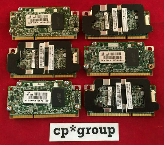 LOT OF 6 HP B-Series Smart Array 512MB FBWC Cache Module 633541-001 631922-B21