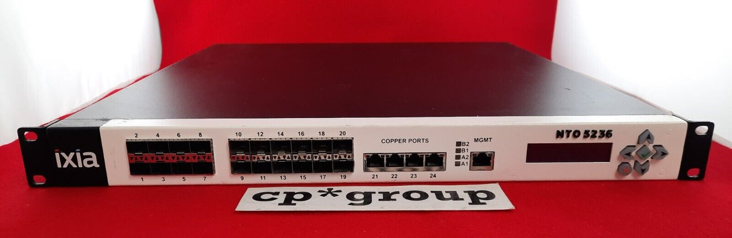 IXIA 20-Port SFP+ 4-GbE Net Tool Optimizer Network Monitoring Device NTO5236