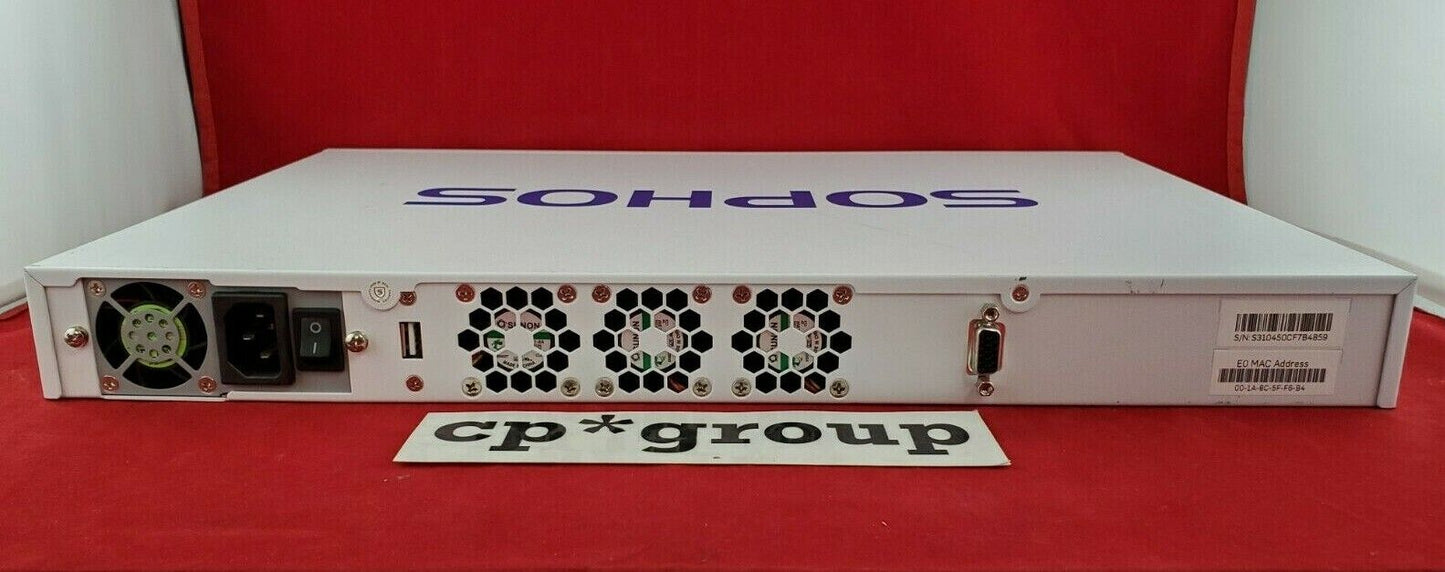 Sophos 8-Port Gigabit Ethernet 2-Port SFP Firewall Security Appliance R.1 SG330