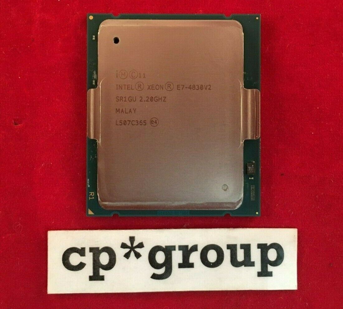 LOT OF 2 Intel Xeon E7-4830v2 2.2GHz 20MB LGA2011-1 10-Core CPU Processor SR1GU