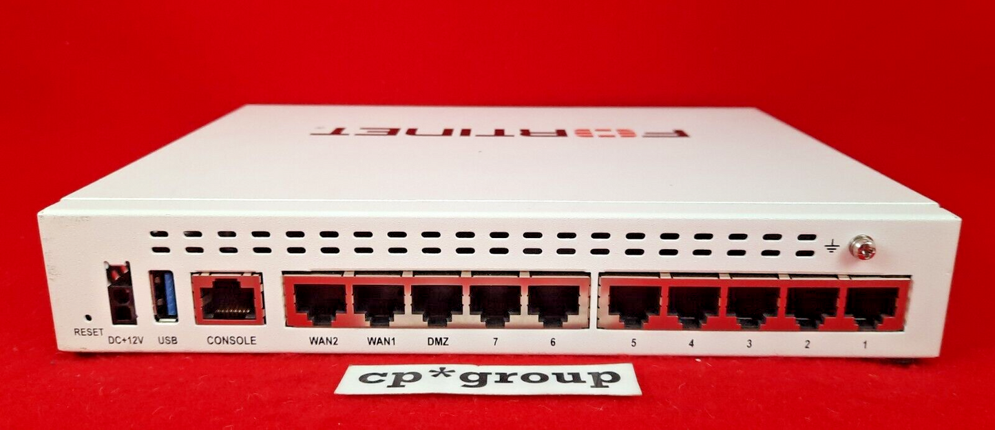 Fortinet 7-Port GbE Network Security Firewall Appliance (No Pwr Adapter) FG-61E