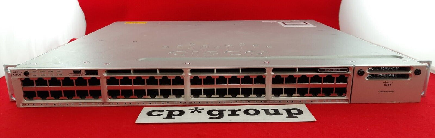 Cisco Catalyst 3850 48-Port GbE Layer 3 Managed Network Switch WS-C3850-48T-S