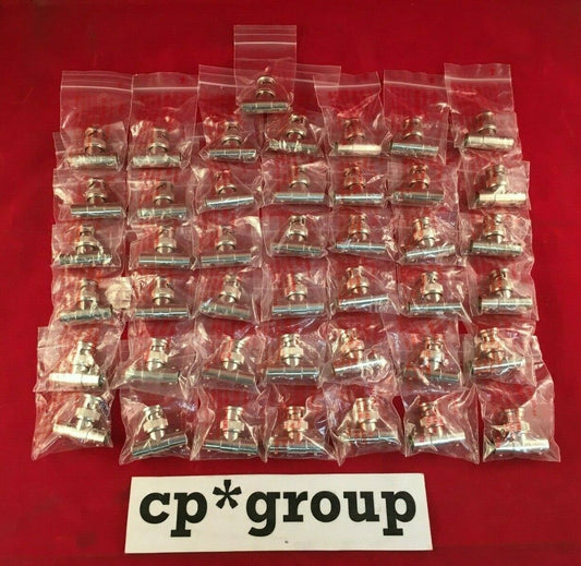 LOT OF 43 NEW BNC 1x Male 2x Female T Coax Cable Splitter Converter 12-44441-01