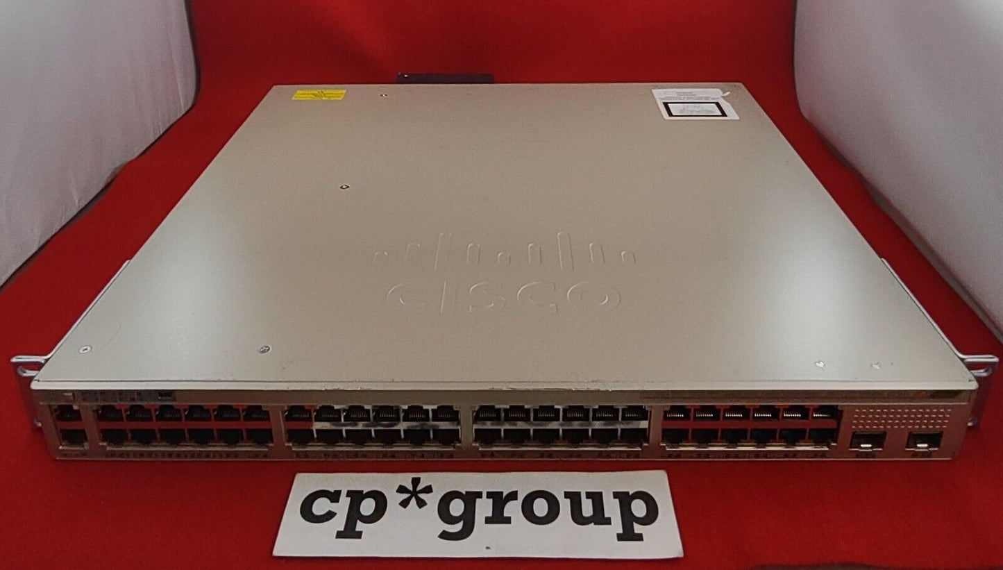 Cisco Catalyst 6800 48-Port PoE+ GbE & 2-Port SFP+ Network Switch C6800IA-48FPDR