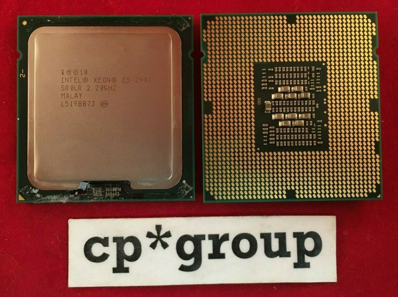 LOT OF 10 Intel Xeon E5-2407 2.2GHz Quad-Core CPU Processor LGA1356 SR0LR