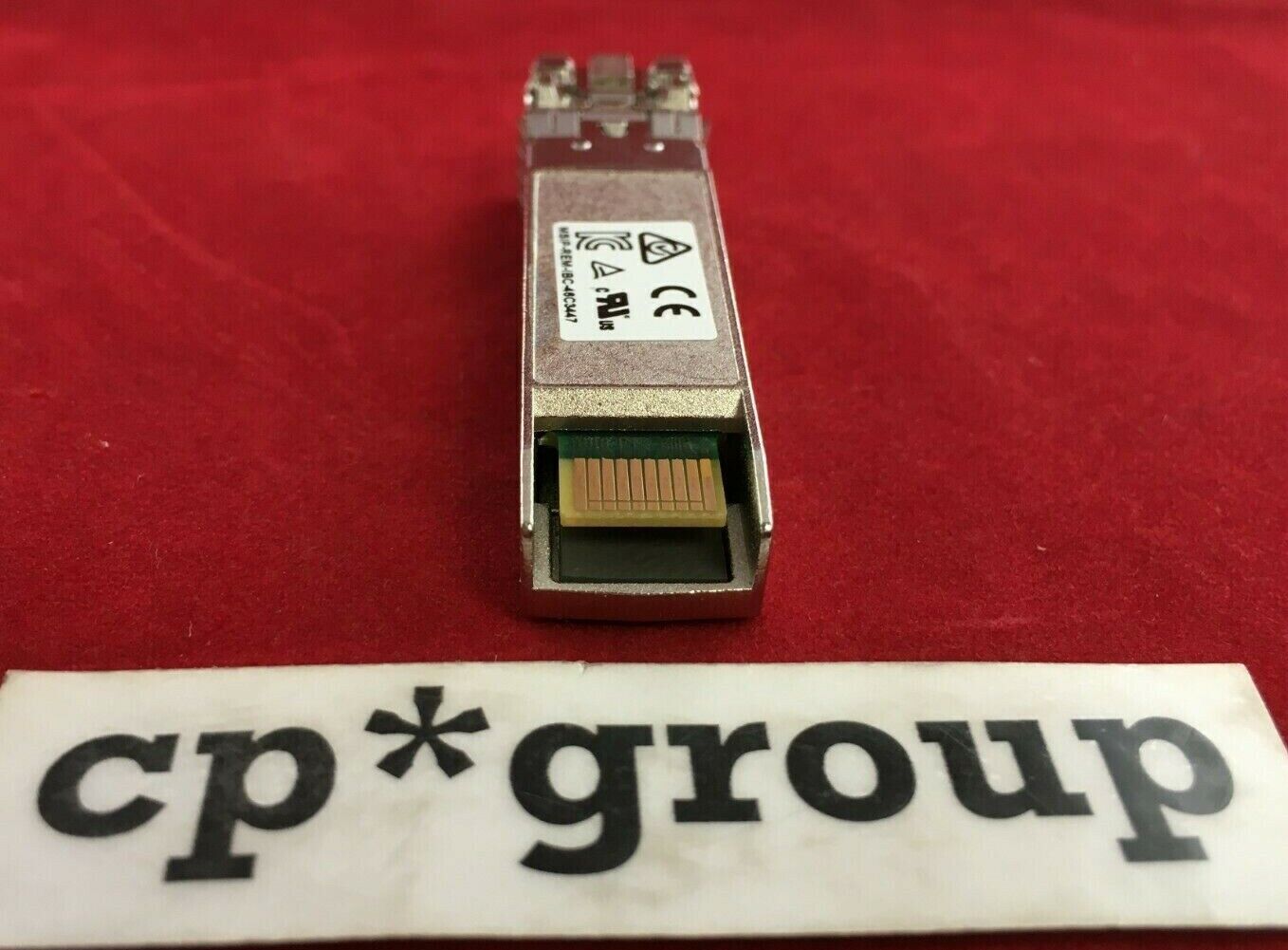 LOT OF 2 IBM Lenovo 10Gbps 300m 850nm Duplex LC SFP+ Transceiver 46C3449 46C3448