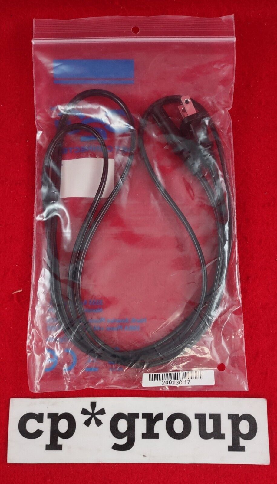 NEW LOT OF 5 C2G 6ft Non-Polarized Power Cords 27398