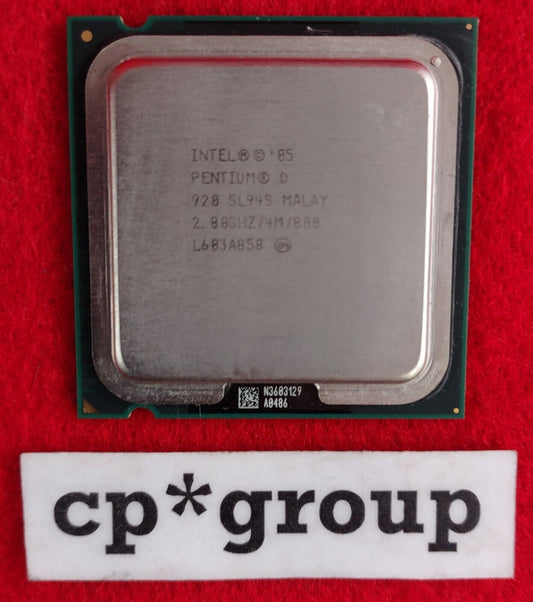 Intel Pentium D928 2.80Ghz 800MHz LGA775 CPU Processor SL94S