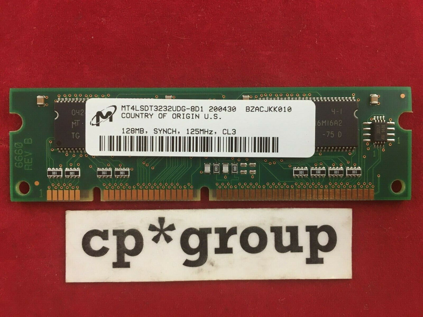 Original Cisco 128MB DRAM for 2600XM Routers 15-8693-01