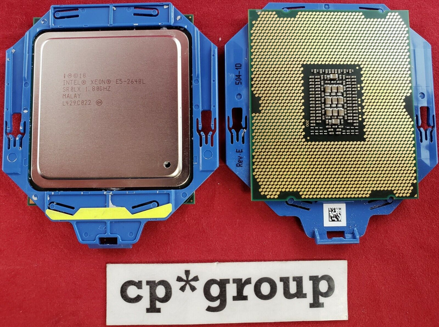 LOT OF 2 Intel Xeon E5-2648L 1.8GHz 20MB LGA2011 8-Core CPU Processor SR0LX