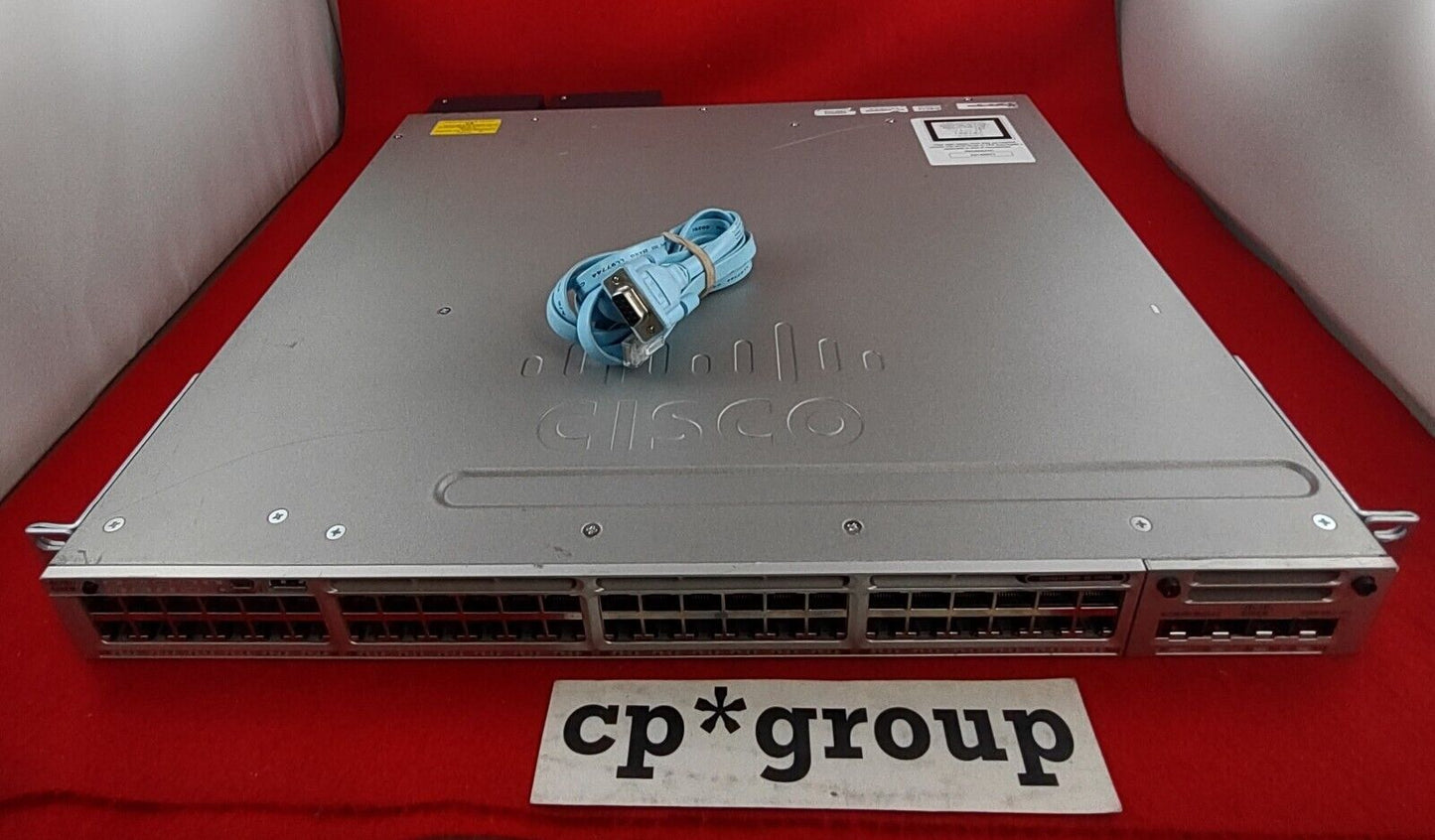 Cisco Catalyst 3850 48-Port GbE Managed Switch WS-C3850-48U-S w/ C3850-NM-4-1G