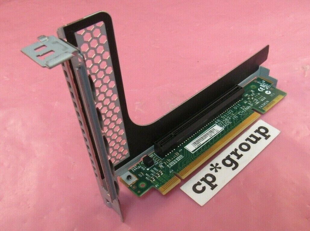 IBM System x3550 M2 M3 Single Slot PCI-E Riser Card in Bracket 43V6936 43V7066