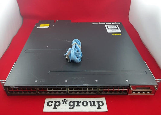 Cisco Catalyst 3560X 48-Port PoE+ GbE Network Switch w/2x 1100w WS-C3560X-48PF-L