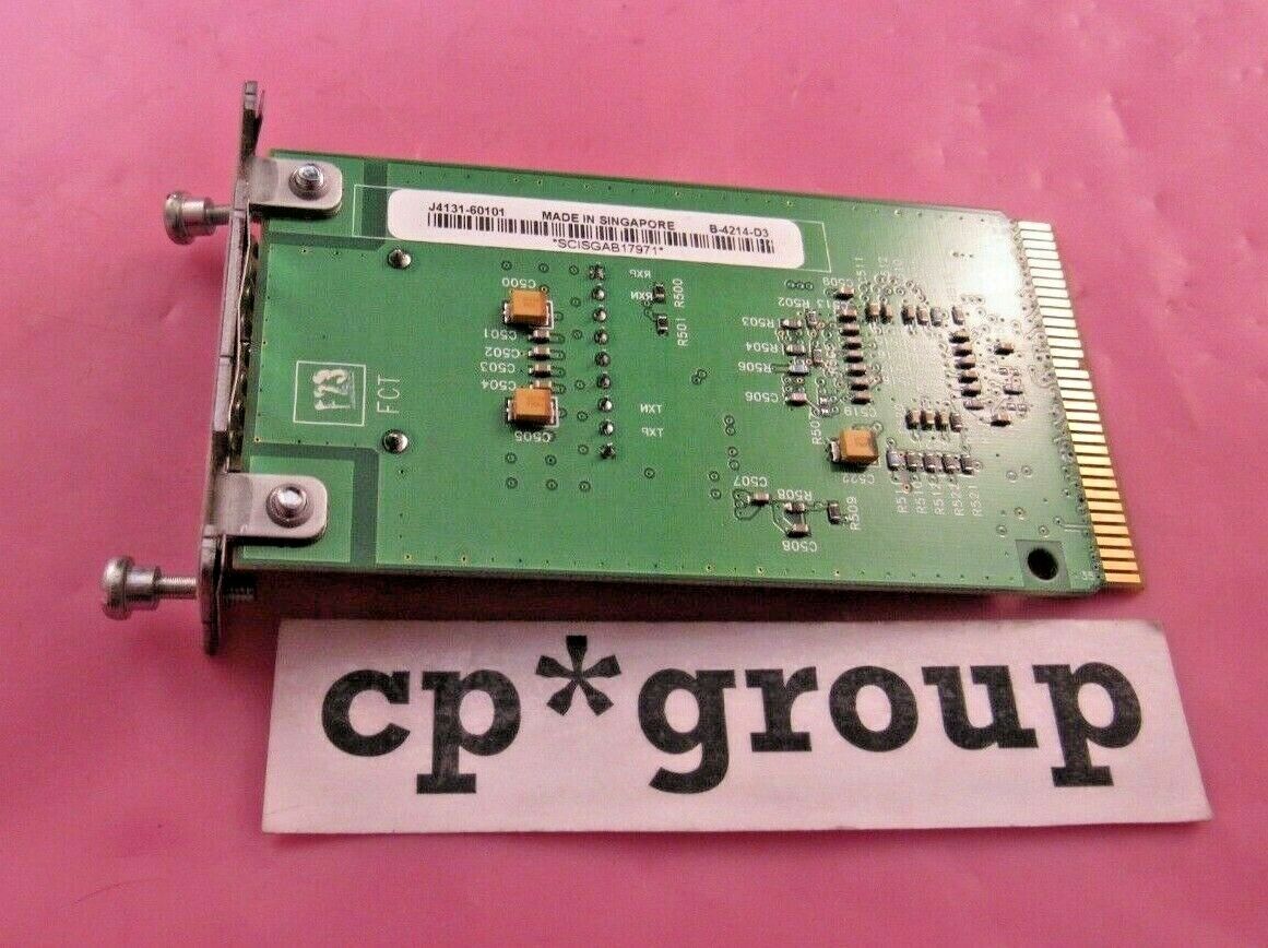 HP ProCurve 1-Port Gigabit SX Multimode Fiber Optic Transceiver Module J4131B