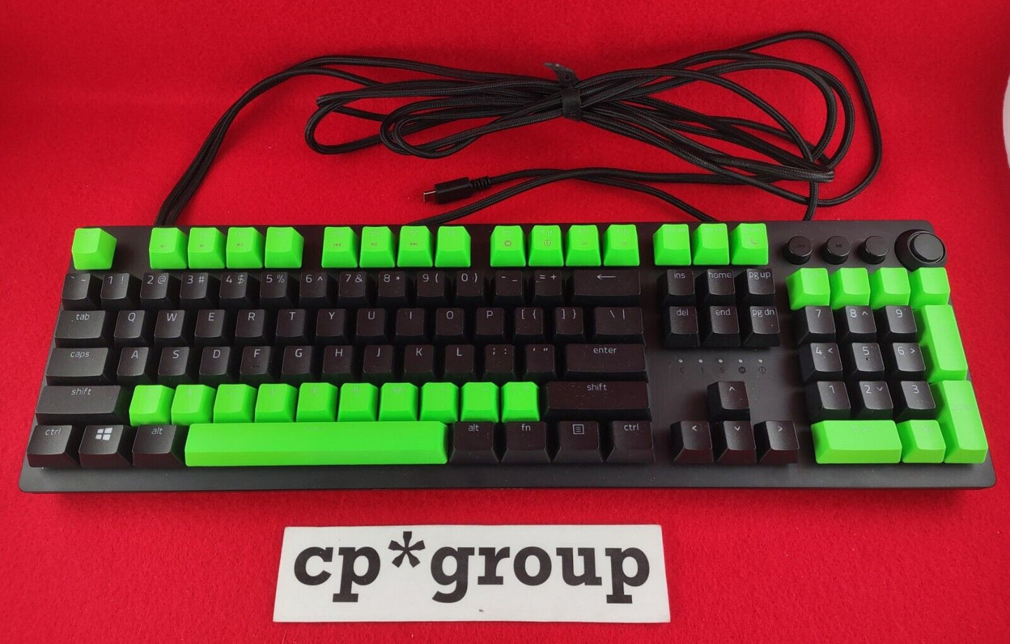 Razer HUNTSMAN v2 Analog Optical Gaming Keyboard RZ03-03610200-R3U1 Green Caps