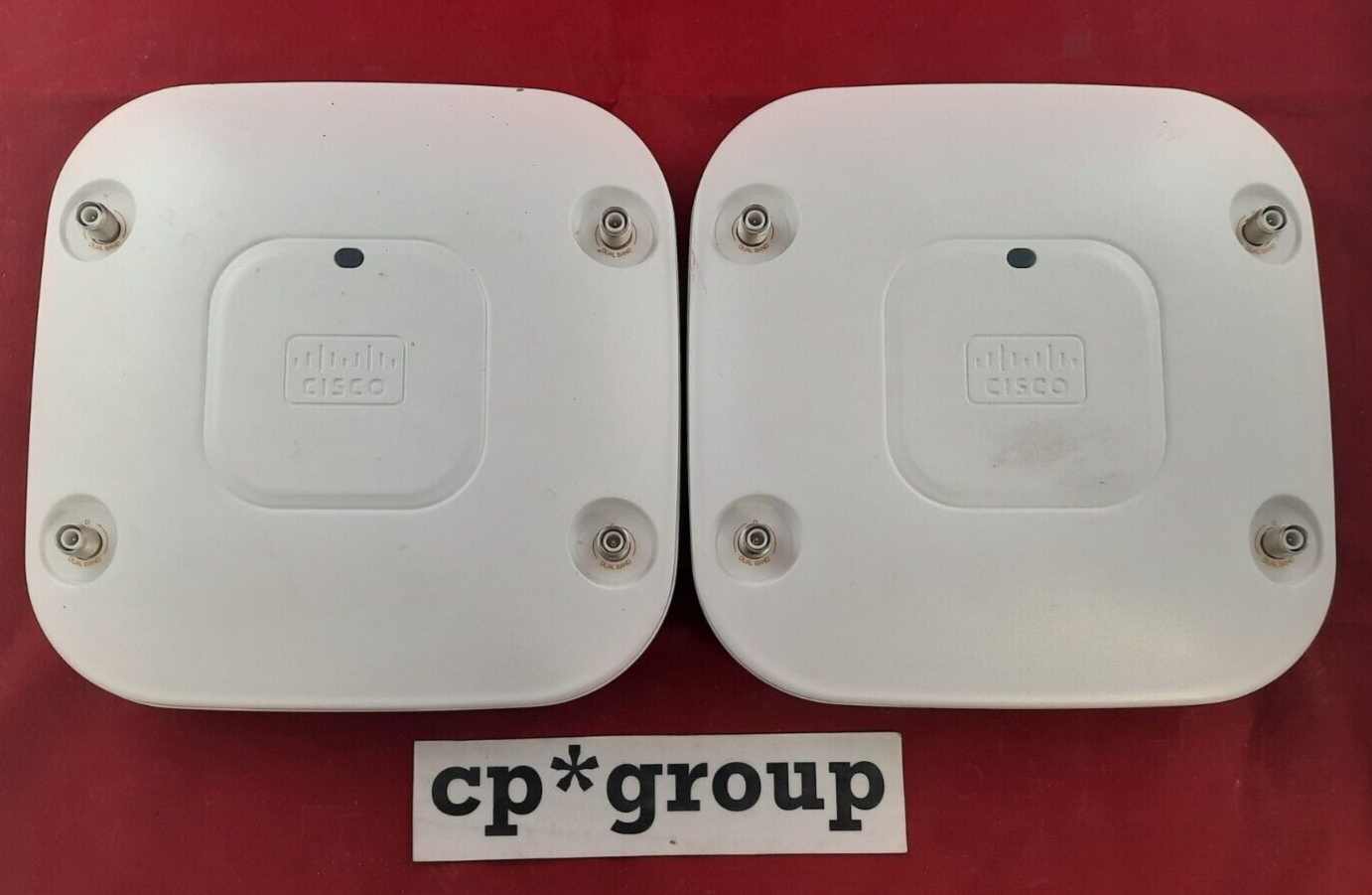 LOT OF 2 Cisco Aironet 2602E Dual Band Wireless Access Point AIR-CAP2602E-A-K9