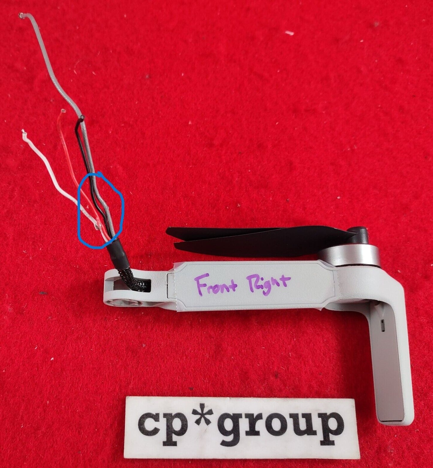 DJI Original Drone Arms Left & Right w/ Props for Mini 2 *READ*