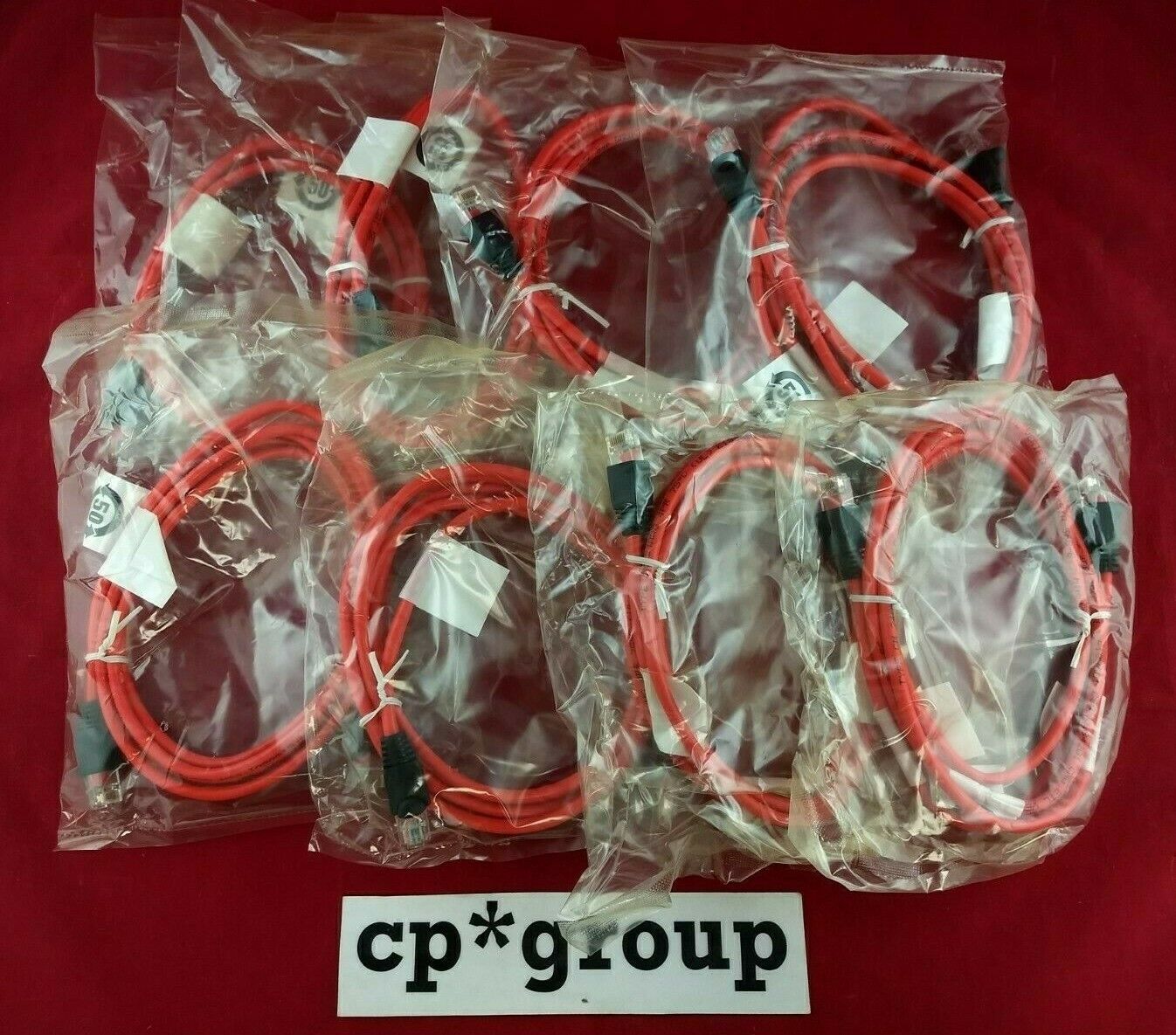 NEW HP Compaq 8-Pack 6' Cat-5e RJ-45 Network Cable 263474-B22 286593-001