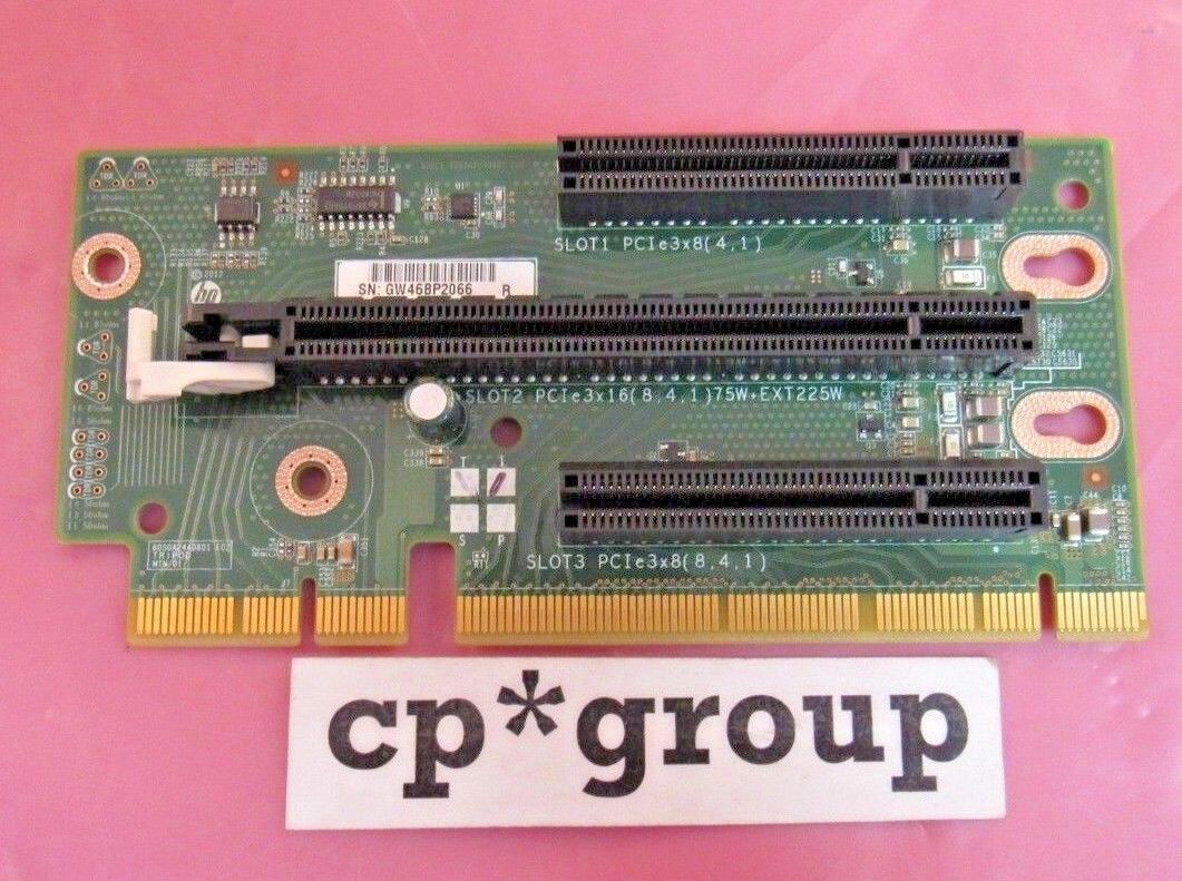 HP Proliant DL380e Gen8 PCIe 3.0 Riser Board 684897-001 661404-B21 647402-001