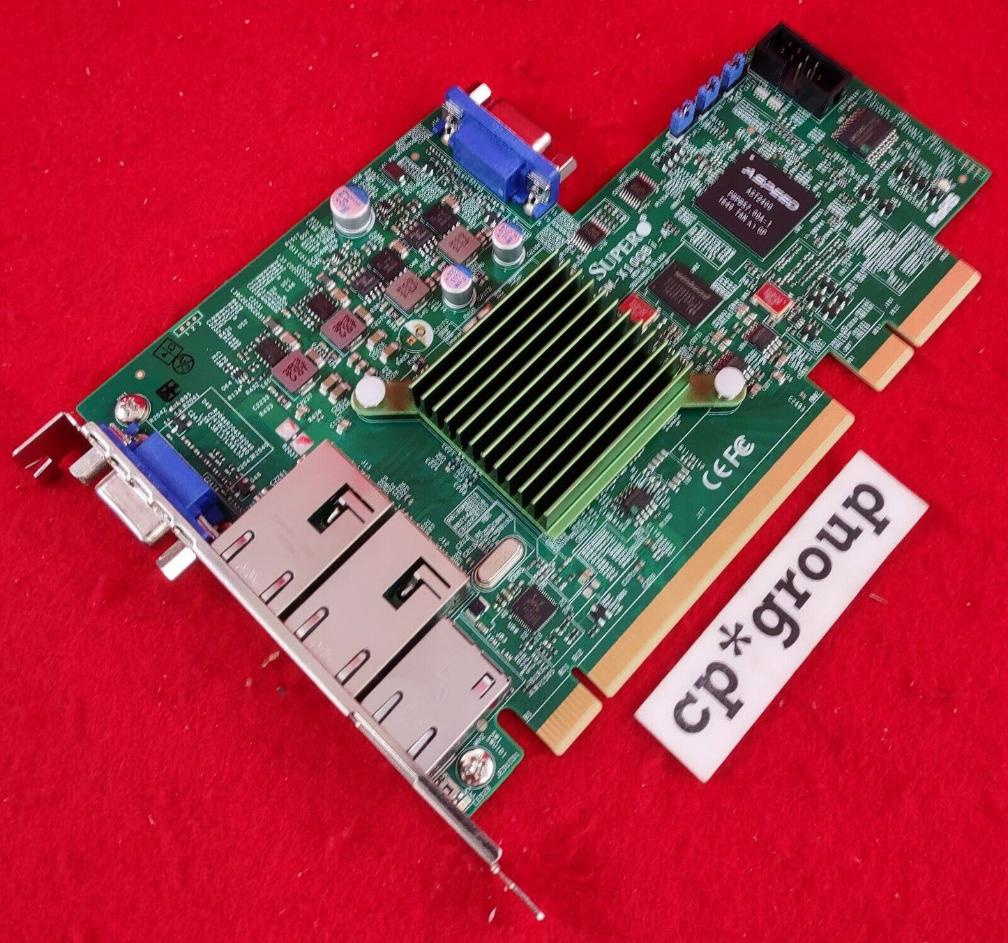 Supermicro Add On Module 2x VGA Dual 10GBase-T Ports AOM-X10QBI-A