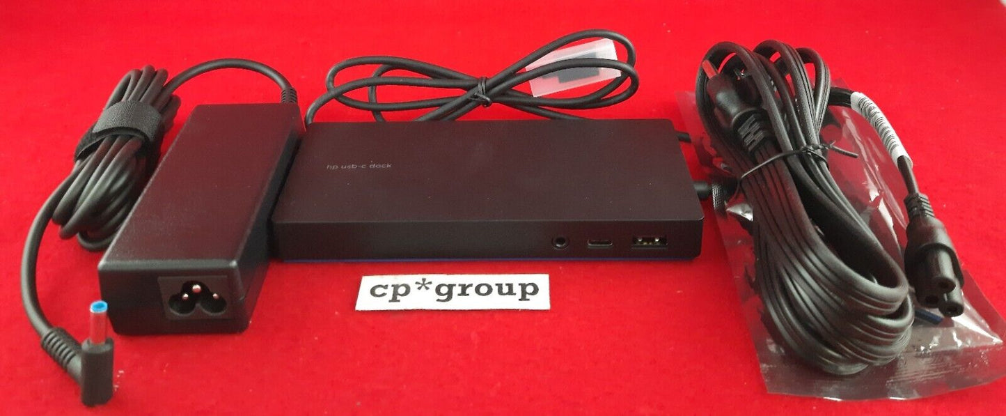 HP Elite USB-C Docking Station Dock With 65W Adapter X7W54AA#ABA 844549-001