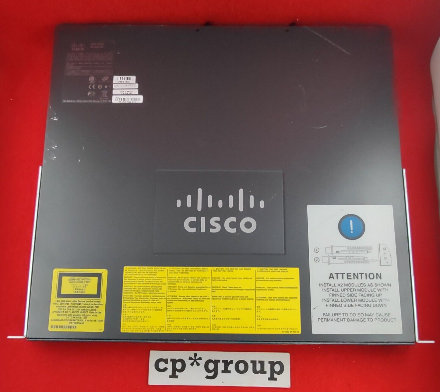 Cisco Catalyst 4948-10GE 48-Port GbE & 2-Port X2 Network Switch WS-C4948-10GE