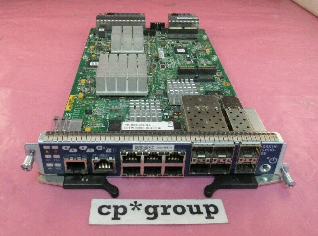 Genuine Juniper SRX1K-SYSIO-GE Gigabit Ethernet System & I/O Card for SRX1400