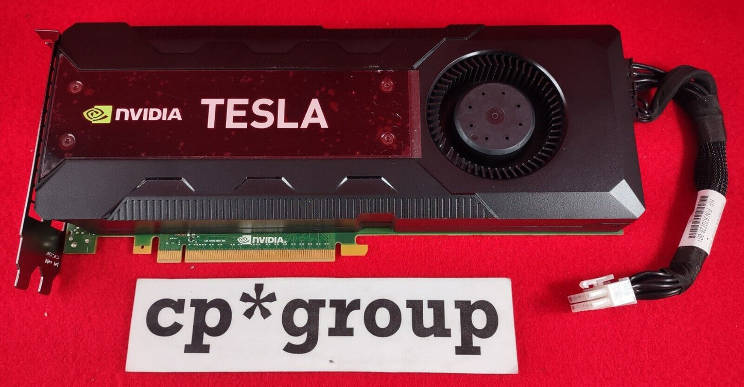 LOT OF 2 Nvidia Tesla K40 12GB GDDR5 GPU Server Accelerator 699-22081-0206-230