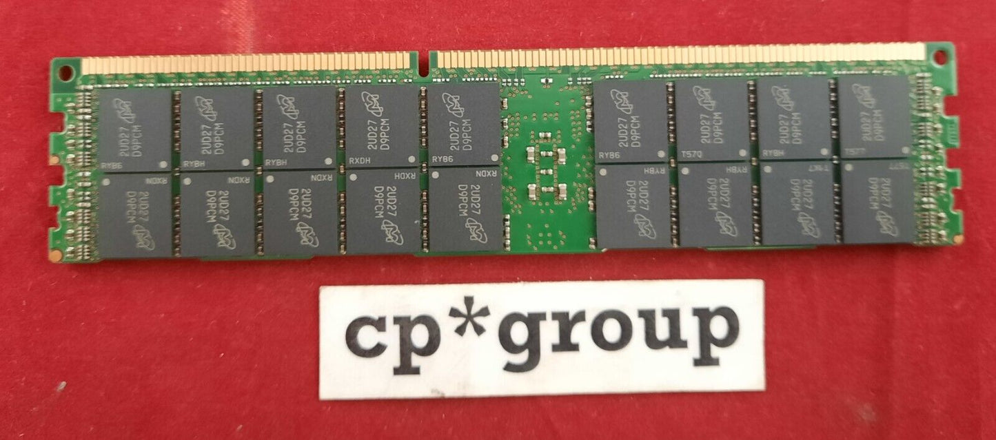 LOT OF 2 HP 16GB 2Rx4 PC3-12800R ECC REG 240 Pin Server Memory 672612-081