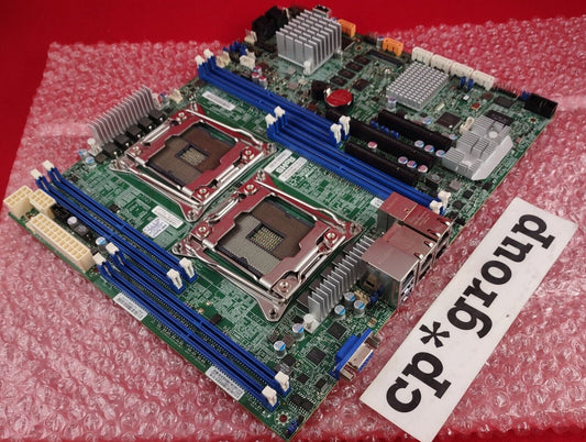 Supermicro 2x LGA 2011 Sockets DDR4 RAM Slots Server Motherboard X10DRL-CT