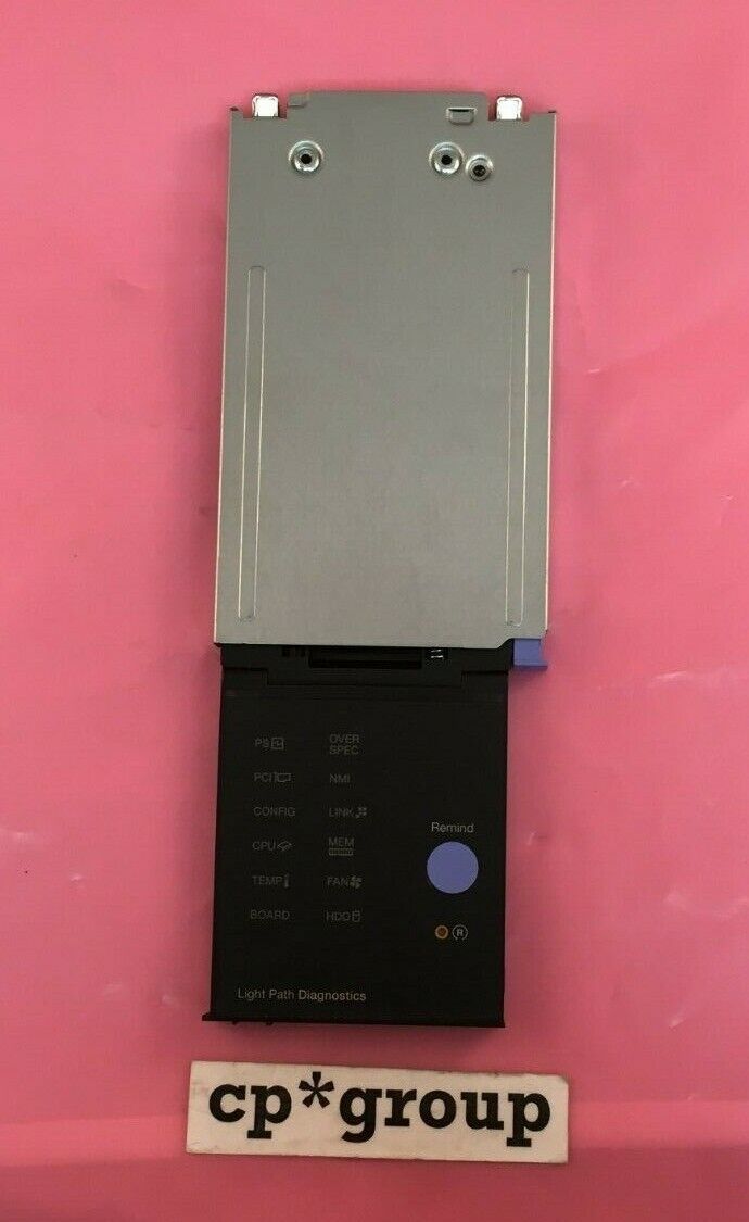 IBM 00D3863 Light Path Diagnostics Operator Panel for X3650 M4