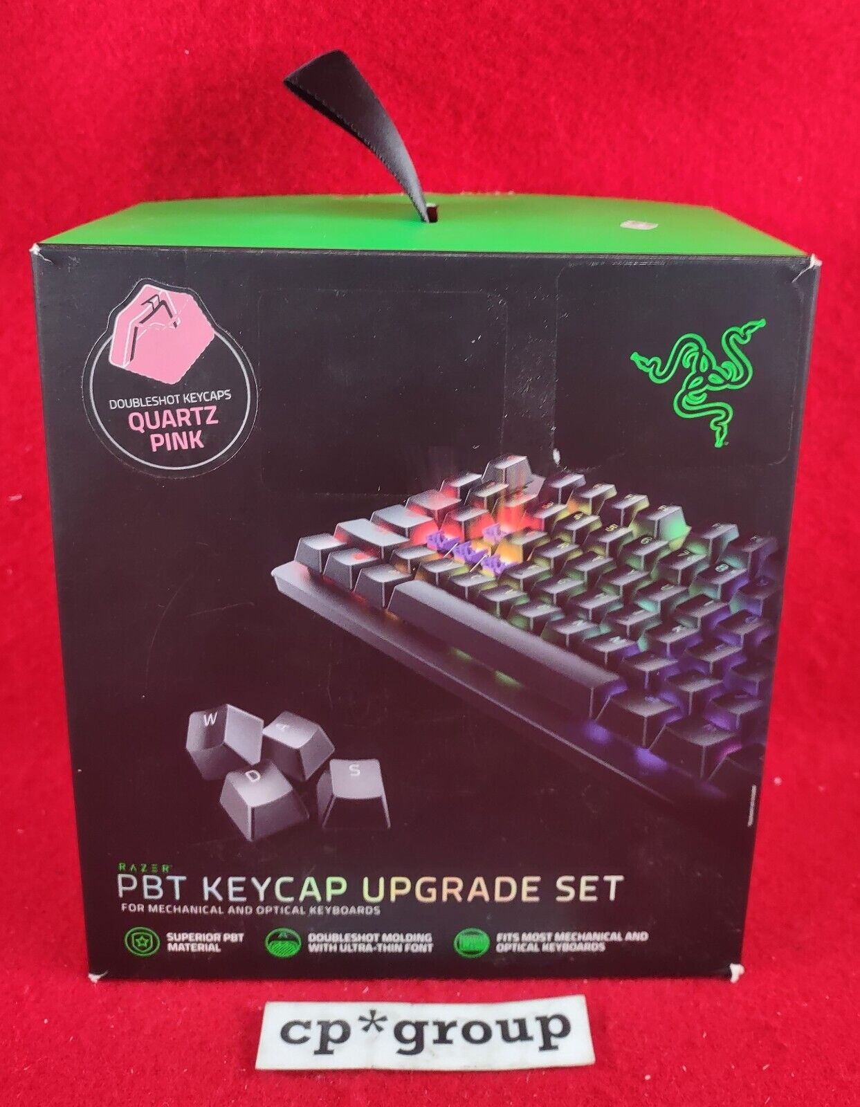 Razer PBT Keycap upgrade Set (Pink Quartz) RC21-01490300-R3M1