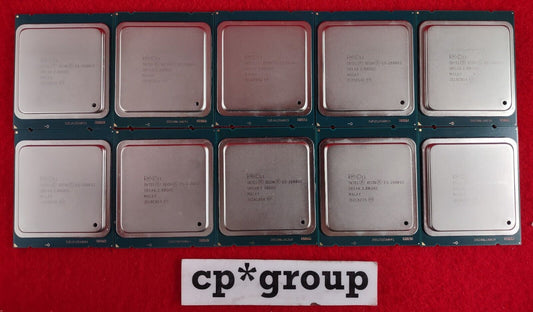 LOT OF 10 Intel Xeon E5-2680 v2 2.8GHz 25MB LGA2011 10-Core CPU Processors SR1A6