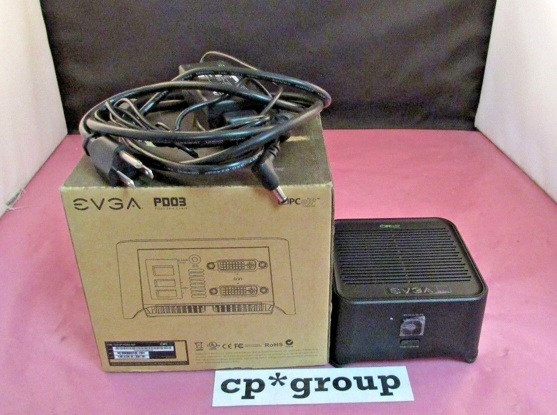 EVGA PD03 PCoIP Zero Client w/ Tera1100 CPU, 128MB, Power Adapter 124-IP-PD03-KR